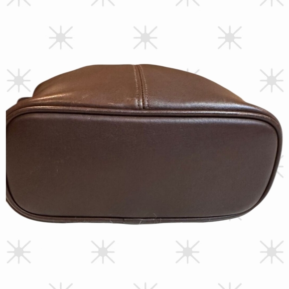 Coach Vintage Ergo Brown Leather Shoulder Bag Coach - Picture 6 of 9